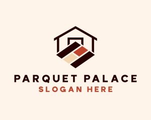 Parquet - Home Construction Flooring logo design