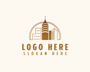 High Rise Building Property Logo