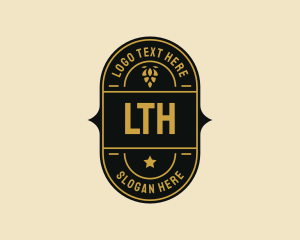 Lager - Star Beer Hop logo design