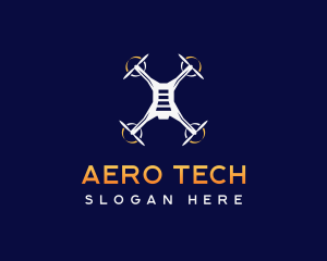 Drone Tech Rotorcraft logo design