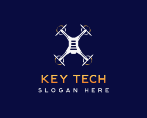 Drone Tech Rotorcraft logo design