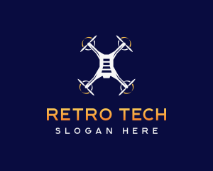 Drone Tech Rotorcraft logo design