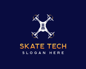 Drone Tech Rotorcraft logo design