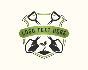 Plant Gardening Lawn Logo