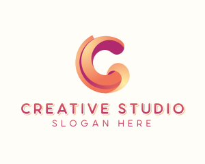 Brand Agency Letter C logo design