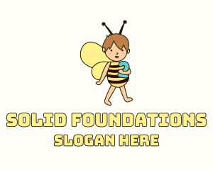 Child - Bumblebee Baby Costume logo design
