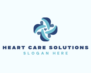 Health Cross Hospital logo design