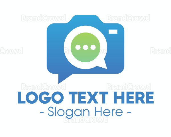 Camera Messaging App Logo