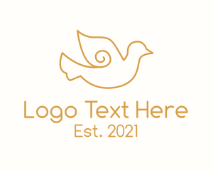 Dove Bird Garden logo design