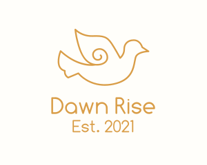 Dove Bird Garden logo design