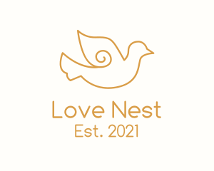 Dove Bird Garden logo design