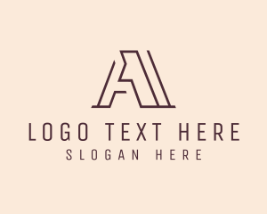 Modern Elegant Firm Letter A  Logo