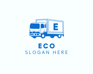 Haulage - Logistics Truck Shipment logo design