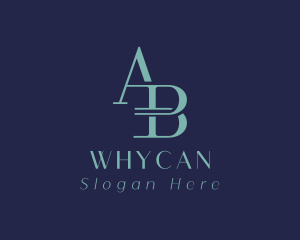 Consulting Business Letter AB Logo