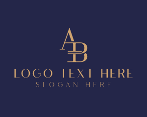 Investor - Consulting Business Letter AB logo design