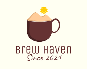 Desert Brewed Coffee  logo design