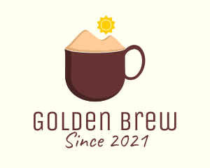 Desert Brewed Coffee  logo design