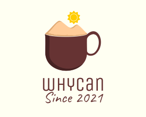 Coffee Mug - Desert Brewed Coffee logo design
