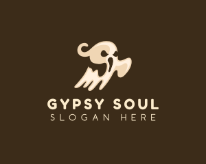 Haunted Soul Ghost logo design