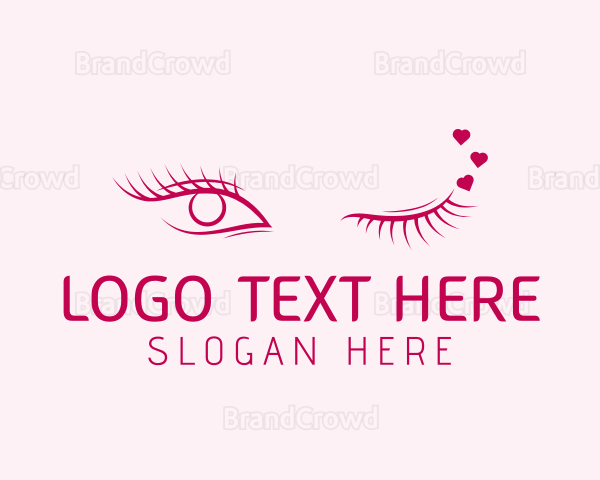 Wink Beauty Makeup Logo