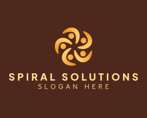 People Spiral Community logo design