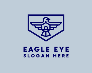 Eagle Realtor Outline logo design