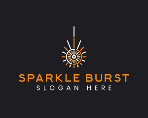 Firework - Firework Pyrotechnic Spark logo design