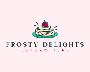 Icing - Pavlova Meringue Cake logo design