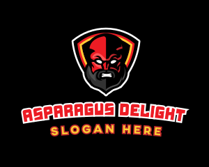 Angry Warrior Esports logo design