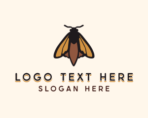 Moth - Mystical Moth Butterfly logo design