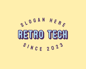 Retro Fashion Boutique logo design