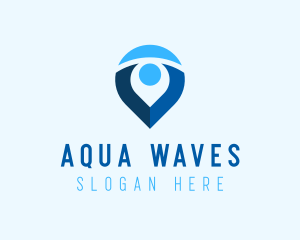 Digital Navigation Application logo design