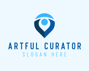 Digital Navigation Application logo design