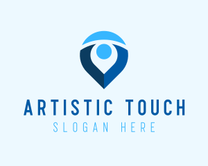 Digital Navigation Application logo design