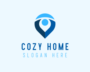 Digital Navigation Application logo design