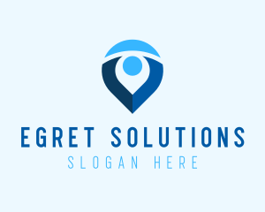 Digital Navigation Application logo design