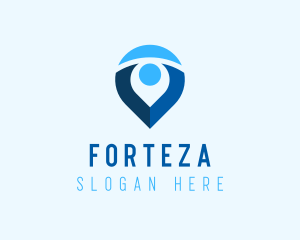 Digital Navigation Application logo design