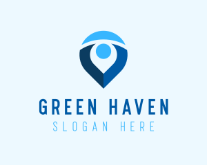 Digital Navigation Application logo design