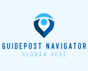 Digital Navigation Application logo design