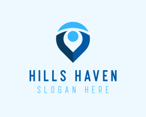 Digital Navigation Application logo design