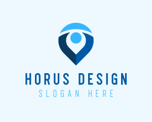 Digital Navigation Application logo design