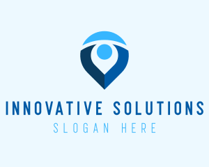 Digital Navigation Application logo design