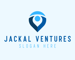 Digital Navigation Application logo design