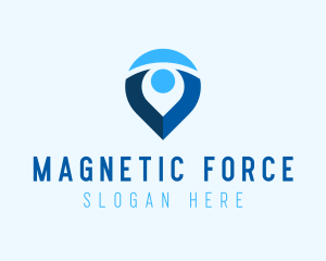 Digital Navigation Application logo design