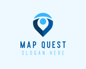 Digital Navigation Application logo design