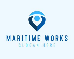 Digital Navigation Application logo design