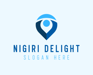 Digital Navigation Application logo design