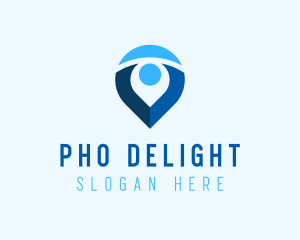 Digital Navigation Application logo design