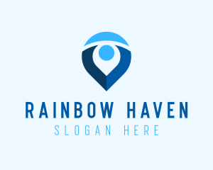 Digital Navigation Application logo design