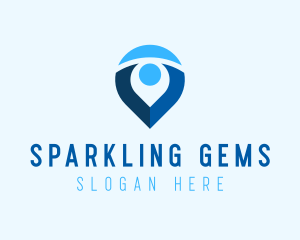 Digital Navigation Application logo design